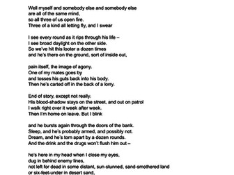 Remains - Simon Armitage