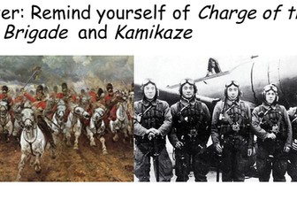 Revision PPTs for all poems in AQA Anthology Power and Conflict