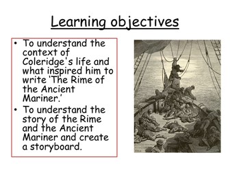 Rime of the ancient Mariner Ks3