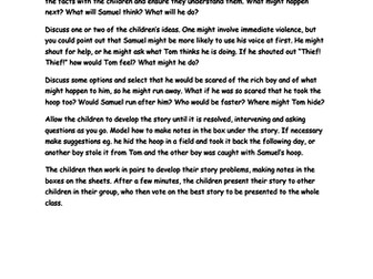 Eight short story starters to develop prediction and story telling skills