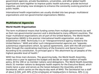 OCR A Level Geography - Disease Dilemmas - Disease Prediction and Mitigation