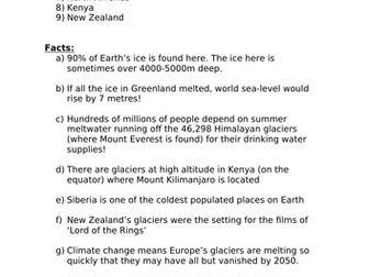 Our Rocky Home Lesson 5 - The Ice Age