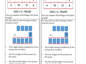 WRM Year 5 Multiplication and Division,  Spring Block 1