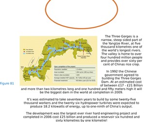 The Three Gorges Dam, China