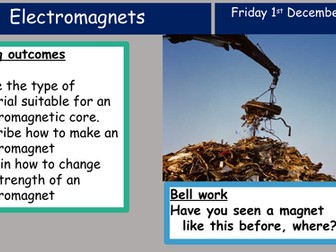 KS3 Activate Electromagnets