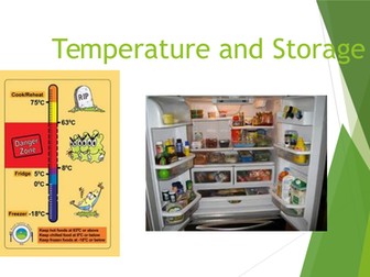 Temperature and Storage in the Kitchen