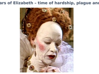 Elizabeth I later years - hardship or stability? Sources and interpretations