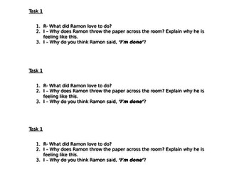Reading Comprehension based on Ish and reading vipers