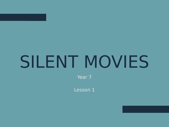 Year 7 Silent Movies