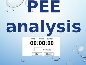 PEE analysis