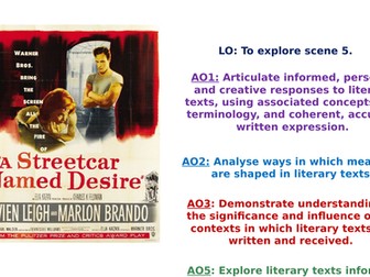 A Streetcar Named Desire - Exploration of Scene 5 and Scene 6