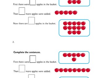 Addition Year 1 adding by counting on
