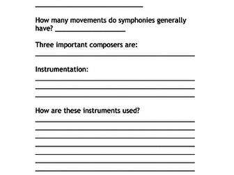 An introduction to the symphony