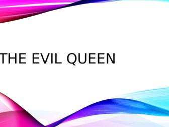 In the mind of 'The Evil Queen'