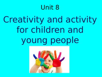 Unit 8 Cambridge Technical Health and Social Care Level 3