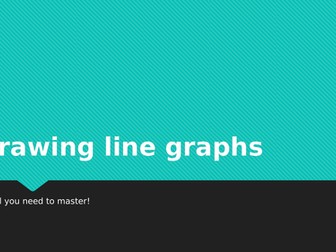 KS3 How to draw graphs and Lines of Best Fit. Working Scientifically Skills.