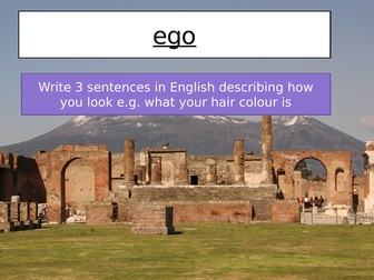 Latin Adjectives KS 3 Describing Me