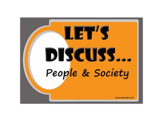 Let's Discuss: People and Society
