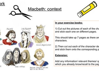 Macbeth Context Lesson