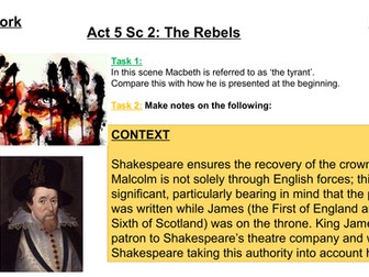 Macbeth Act 5 Sc 2 -4