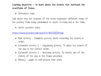 The stations of the cross