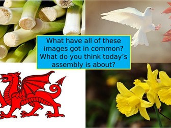 St. David's Day Assembly