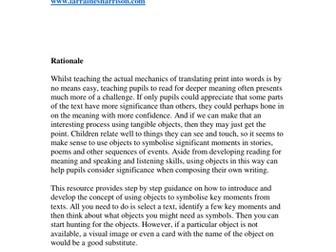 Reading for Meaning: how to use objects to encourage children to read at greater depth