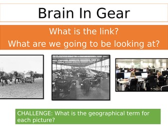 Changes in the UK economy
