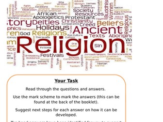 Edexcel Religious Studies GCSE Revision Booklet