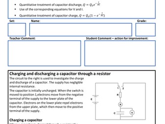 7.4.4 Capacitor charge and discharge