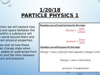 AQA 9-1 Particle Physics full topic