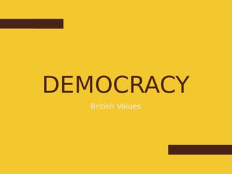 Democracy (British Values) Assembly