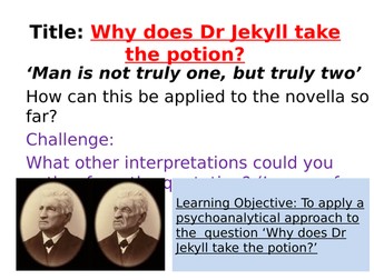 Jekyll and Hyde psychoanalysis