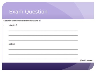 AQA A Level PE- Linear Motion