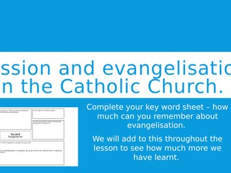 evangelisation plus Catholic views on evangelising in Britain today