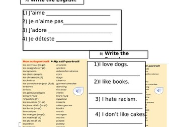 Studio Module 1 Mon autoportrait