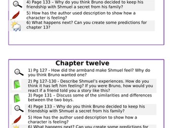 KS2 - Year 6 - SATs- Teaching of Reading - Boy in Striped Pyjamas - Chapter 12