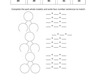 Using place value to solve problems. Year 2, 2 lessons, differentiated, worksheets and IWB slides
