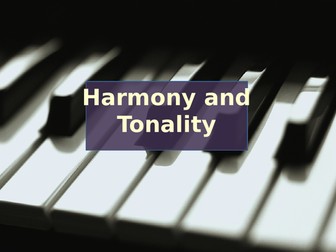 Major and minor tonality