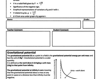 7.2.3 Gravitational potential