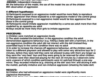 Psychology AS Level: Developmental Revision