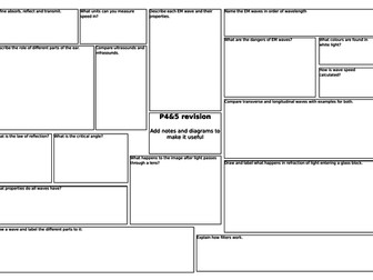 P4&5 revision broadsheet