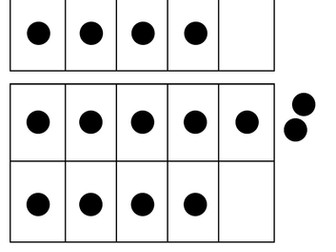 Addition subitising cards - making a friendly 10