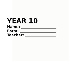 KEY STAGE 4 FITNESS UNIT OF WORK & BOOKLET