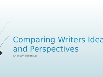 Comparing Text - Authors Perspecives