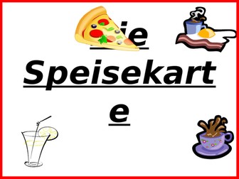 Die Speisekarte