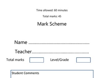 GCSE Computer Science Computational Thinking and Programming Fundamentals Assessment