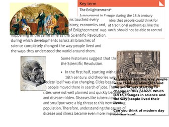 Medicine Through Time - Changes in Ideas 18th Century