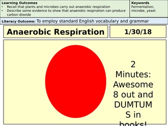 KS3 Anaerobic Respiration Lesson