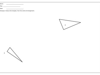 Similar Shapes Summary